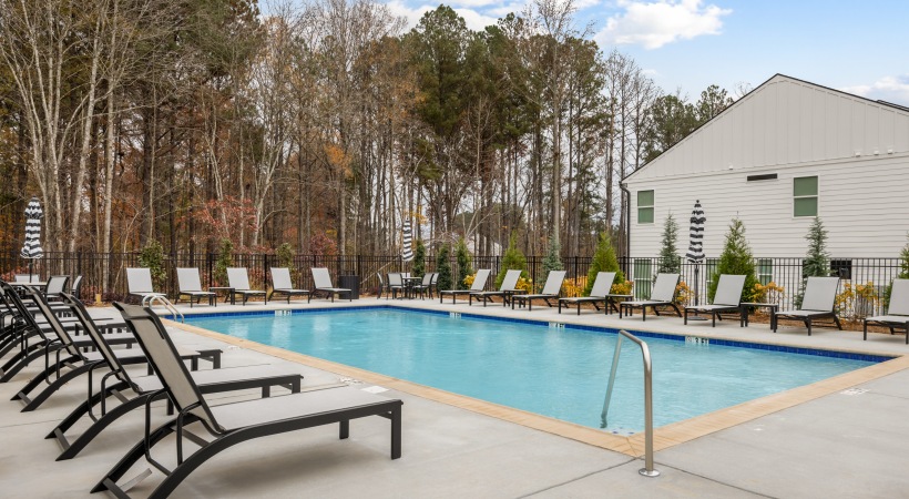 Soak up the sun or take a refreshing dip in our sparkling resort-style pool