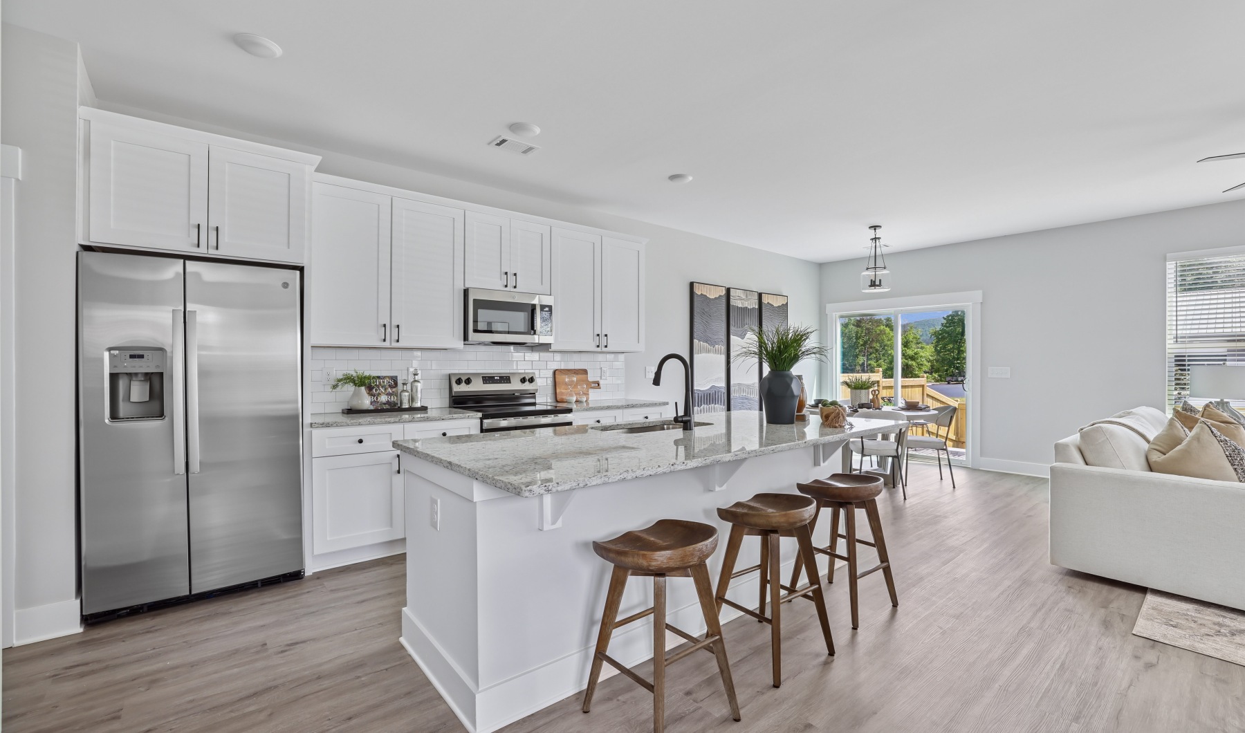 Spacious kitchens with thoughtful details