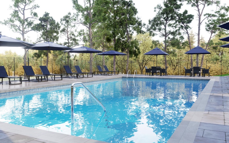 Soak up the sun or take a refreshing dip in our sparkling resort-style pool